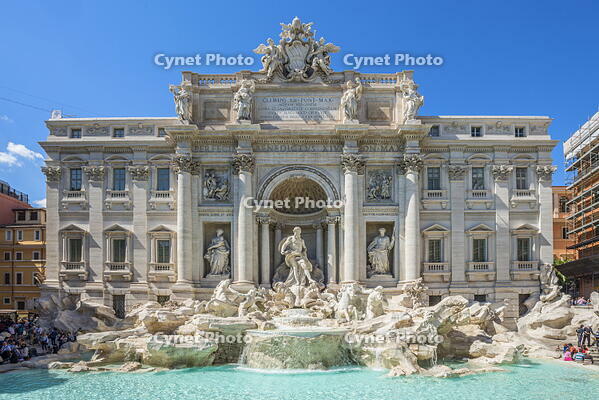Trevi fountain, Rome, Latium, Italy [AWL110000650]
