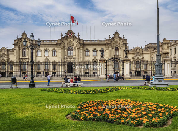 Government Palace, Plaza de Armas, Lima, Peru [AWL110001701]
