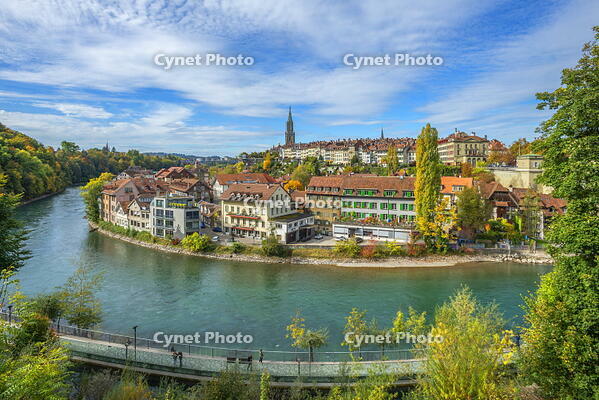 View on Berne with river Aare, Switzerland [AWL110001724]