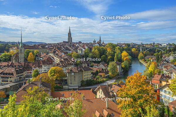 View on Berne with river Aare, Switzerland [AWL110001725]