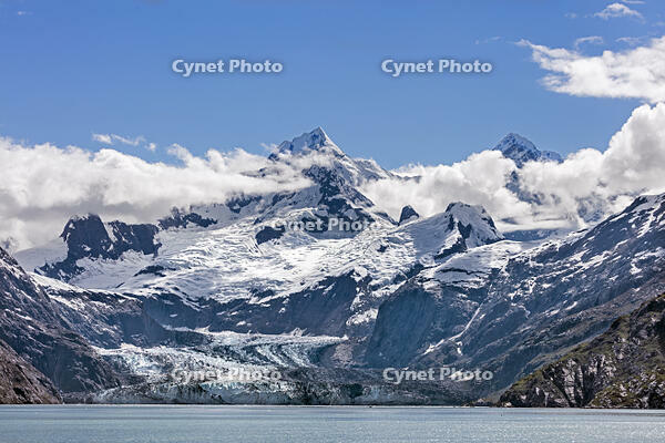 USA, Glacier Bay National Park, Alaska. The John Hopkins Glacier in the Glacier Bay National Park. [AWL110001743]