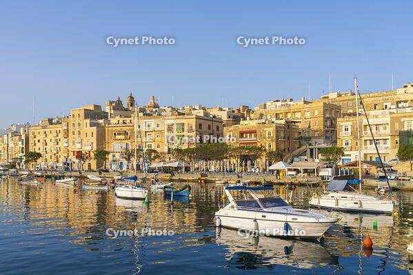 Senglea (L-Isla) - one of the Three Cities, Harbour View, Senglea, Valletta, Malta [AWL110002027]