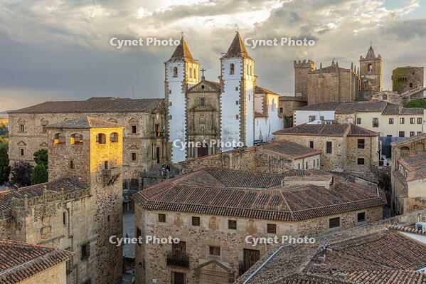 Spain,  Extremadura, Caceres, Saint Francis Xavier church in the old town, UNESCO World Heritage Site [AWL110002055]