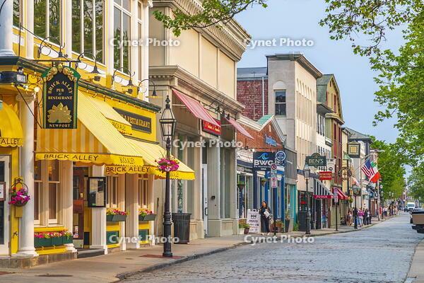 USA, Rhode Island, Newport, Thames Street [AWL110002068]