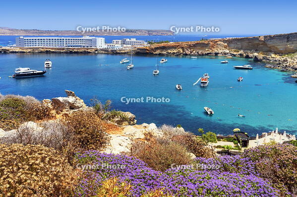 Paradise Bay Beach, Mellieha, Malta [AWL110002098]
