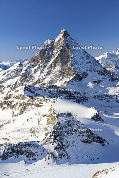 View from Klein Matterhorn to Matterhorn, Valais, Switzerland [AWL110002147]