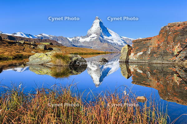 Stellisee, Matterhorn, Canton of Valais, Switzerland [AWL110002185]
