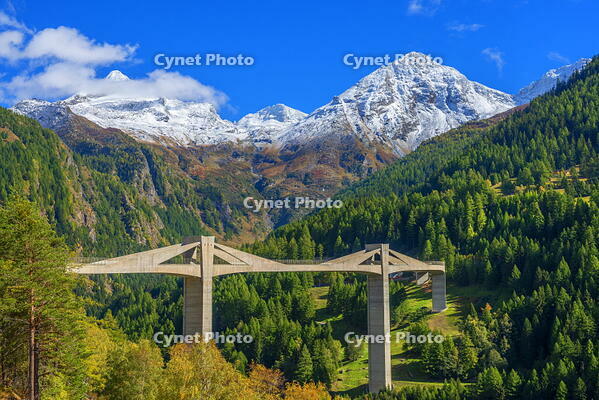 Ganter bridge of Simplon pass road, Valais, Switzerland [AWL110002206]