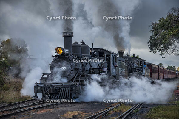 USA, Rocky Mountains, New Mexico, Chama, Cumbres and Toltec Scenic Railroad [AWL110002262]