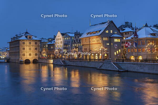 Switzerland, Canton Zurich, Zurich, Limmat river [AWL110002515]