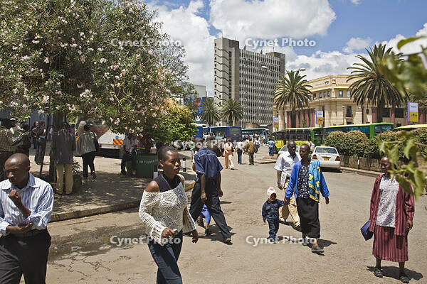 Kenya, Nairobi. Moi Avenue, Nairobi City Centre. [AWL110002569]