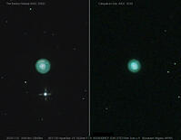 エスキモー星雲とクレオパトラの瞳 [ATL110005222]