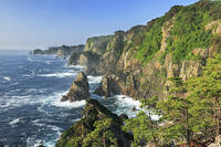 三陸海岸の北山崎 [GMA110011400]