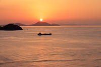 瀬戸大橋付近より瀬戸内海の夕景 [GMA110011745]