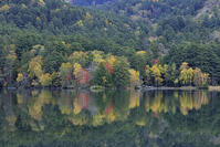 紅葉するオンネトー湖畔 [GMA110011799]