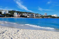 朝の白良浜海岸と白浜温泉街　 [THI110053279]