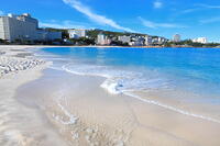 朝の白良浜海岸と白浜温泉街　 [THI110053283]