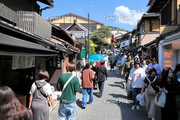 清水寺の参道のにぎわい [THI110053170]