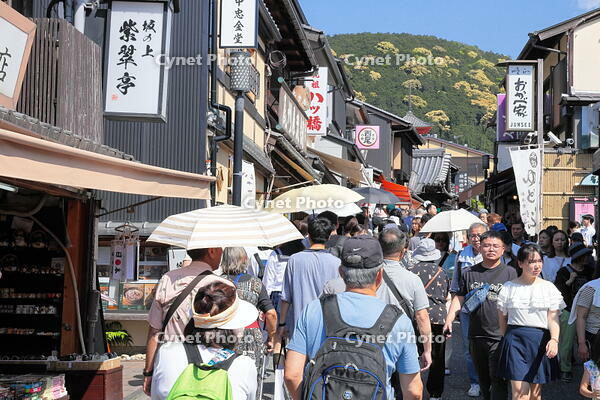 清水寺の参道のにぎわい [THI110053197]