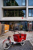 IBike, Inforad, cargo bike of the Haus des Tourismus, tourist office, Marktplatz, Stuttgart, Baden-Württemberg, Germany [IBR112672590]
