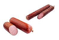 Food, Sausages isolated on white background [IBR123622456]