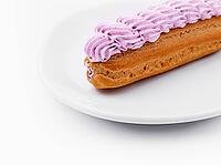 Food, Fresh tasty eclairs isoalted on white background [IBR123622478]