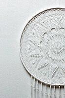 Dream catcher with feathers threads and beads rope hanging. Dreamcatcher handmade [IBR123639552]