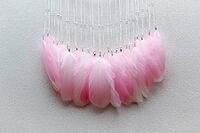 Dream catcher with feathers threads and beads rope hanging. Dreamcatcher handmade [IBR123639558]