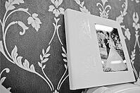 Twist white wedding photo book [IBR123675147]