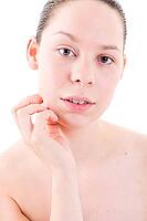 Young fresh girl with a natural look [IBR123700073]