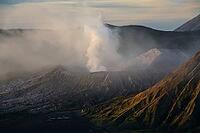 Spectacular Gunung Bromo volcano in Jawa in Indonesia [IBR123713303]