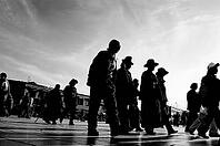 Many people walking by [IBR123713343]