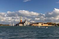 View from St. Mark's Square to San Giorgio Maggiore Church, Venice, Italy [IBR123774774]
