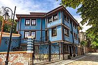 Typische bulgarische Häuser in der Altstadt von Plovdiv [IBR123790582]
