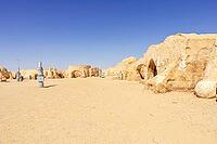 Star Wars-Dekorationen, Chott el Gharsa, Tunesien [IBR123790617]
