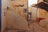 Abandoned and deserted city in Ouarzazate, Morocco. The area also is being used as film studios [IBR123878859]