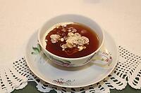 East Frisians are the world champions in tea drinking, the cream for the tea is carefully added and stirred counterclockwise, creating the so-called cloud, Wulkje, in the tea museum, Bünting in Leer can learn everything about tea at a tea ceremony. Leer,  [IBR123895570]
