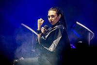 Elize Ryd, singer of Amaranthe, live on Arcane Dimensions Tour 2026 at Munich's Zenith on 17.01.2026 [IBR112941814]
