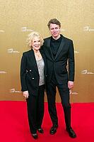 Liv Ullman with her grandson Halfdan Ullmann Tondel, EUROPEAN FILM AWARDS Berlin 2026, photo call at the House of World Cultures, Berlin, 17.01.2026 [IBR112941830]