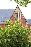 Historic Oberpostdirektion building on Reichsstraße 11, Art Nouveau villas and Wilhelminian era buildings on Kaßberg, Chemnitz, Saxony, Germany [IBR123911484]