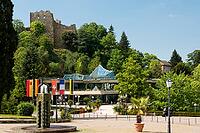 Kur- und Festspielhaus, Baden Castle, Badenweiler, Markgräflerland, Black Forest, Baden-Württemberg, Germany [IBR123911523]