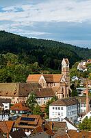 Monastery and monastery church, Alpirsbach, Northern Black Forest, Black Forest, Baden-Württemberg, Germany [IBR123911524]