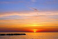 Beautiful sea sunset [IBR123980426]