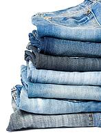 Blue denim jeans [IBR123980441]