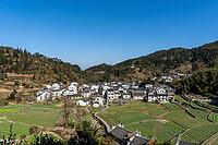 In Zuyuan Village, Xikou Town, Xiuning County, Huizhou City, Anhui Province, China, it was built during the Song Dynasty. It is a beautiful and leisurely rural area in China, with intact Ming and Qing style architectural features [IBR123991003]