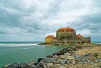 Old building on the coast, Brittany, France [IBR123999814]