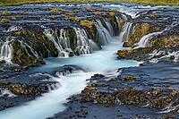 Brúarfoss, waterfall in southwestern Iceland, Iceland [IBR123999843]