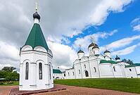 Russian Orthodox church. Spaso-Preobrazhensky Monastery in Murom. Vladimir region, Russia [IBR124036448]