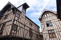 Timbered houses in Troyes [IBR124051746]