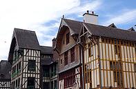 Timbered houses in Troyes [IBR124051747]